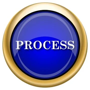 Process icon Illustrazione stock