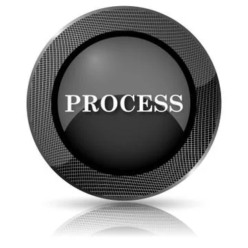 Process icon Illustrazione stock