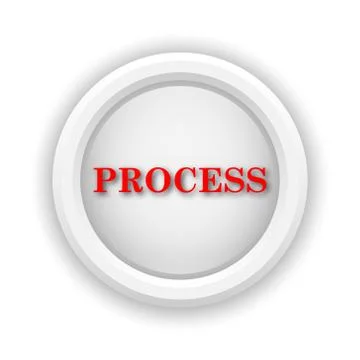 Process icon Illustrazione stock