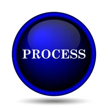 Process icon Illustrazione stock