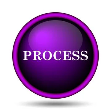 Process icon Illustrazione stock