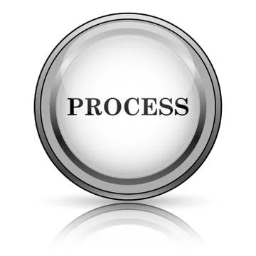 Process icon Illustrazione stock