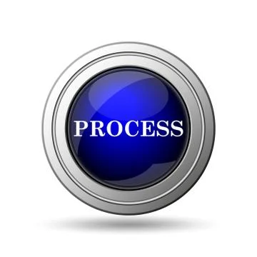 Process icon Illustrazione stock