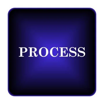 Process icon Stockillustratie