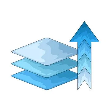 Process illustration Stock Illustration