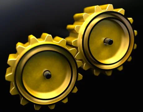 Process improvement concept.3d illustration. Stock Illustration