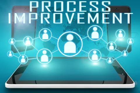 Process Improvement Stock Illustration