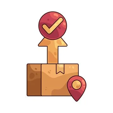 Process improvement illustration Illustrazione stock