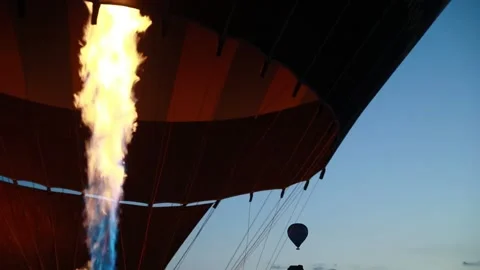 The process of inflating balloons Stock Footage 157690255