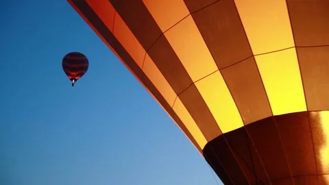 The process of inflating balloons Stock Footage 157690286