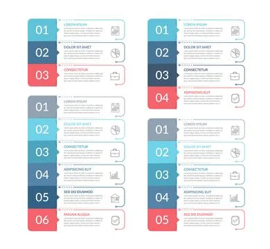 Process Infographics Stock Illustration
