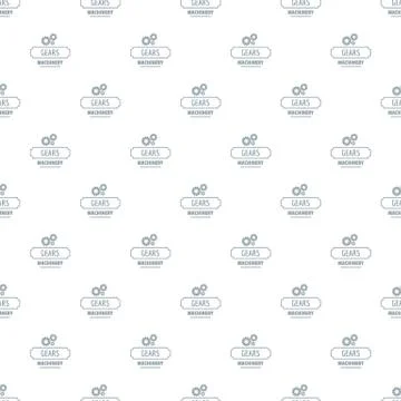 Process machinery pattern seamless イラスト素材