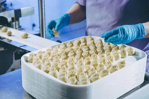 Process of making buuza Stock Photos