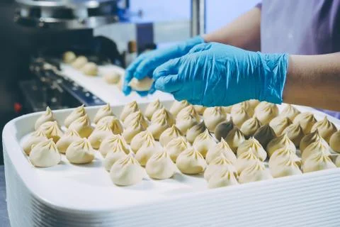 Process of making buuza Stock Photos