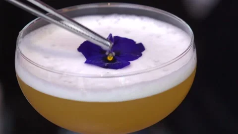 The process of making a cocktail. Stock Footage 131131707