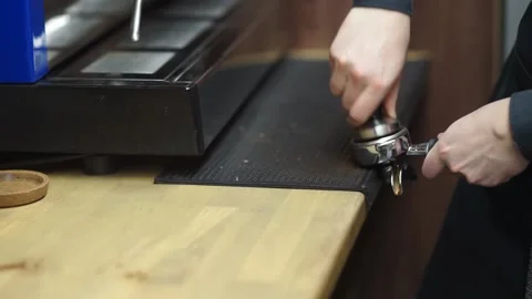 The process of making coffee Stock Footage 159897461