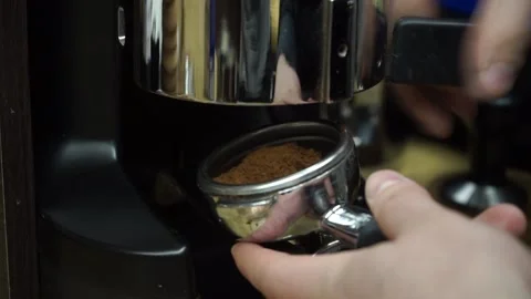 The process of making coffee Stock Footage 159897472