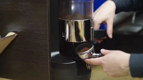 The process of making coffee Stock Footage 159897483