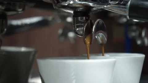 The process of making coffee Stock Footage 159897649