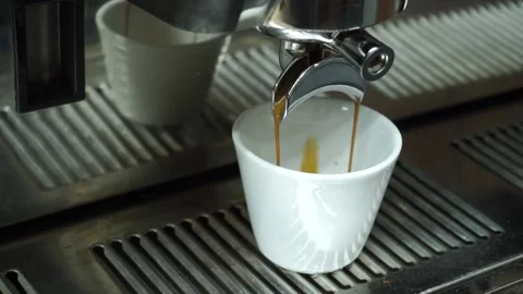 The process of making coffee Stock Footage 159897671