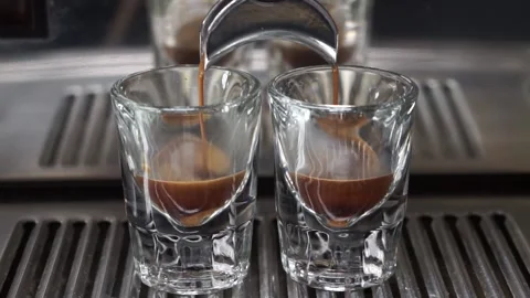 The process of making coffee Stock Footage 159897673