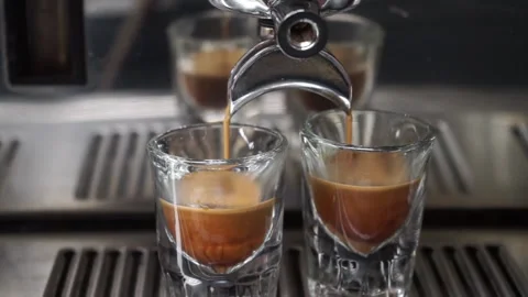 The process of making coffee Stock Footage 159897718