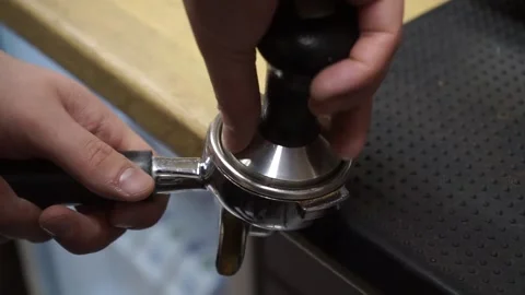 The process of making coffee Stock Footage 159897805