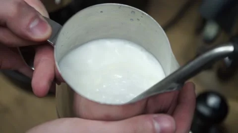 The process of making coffee Stock Footage 159897809