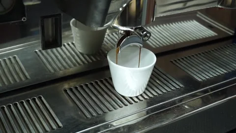 The process of making coffee Stock Footage 159897841