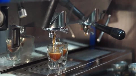 The process of making coffee Stock Footage 163567037