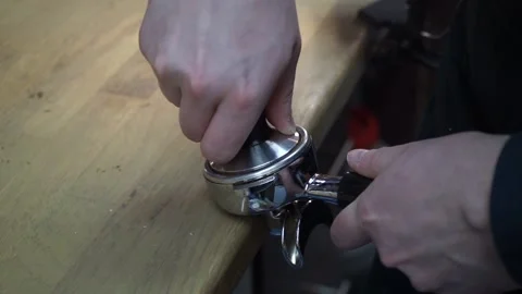 The process of making coffee Stock Footage 163567041