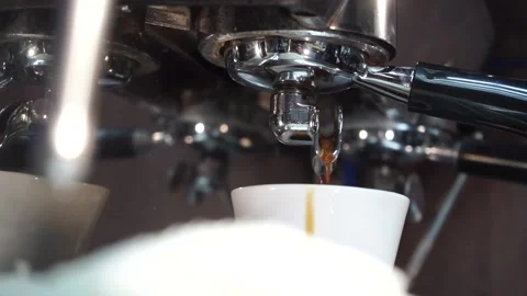 The process of making coffee Stock Footage 163567064