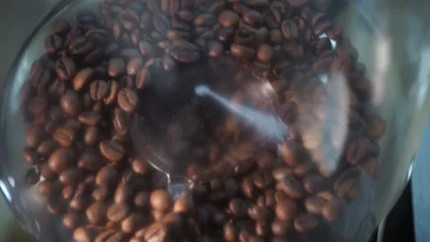 The process of making coffee Stock Footage 163567080