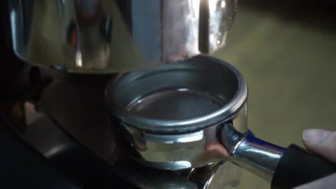 The process of making coffee Stock Footage 163567090