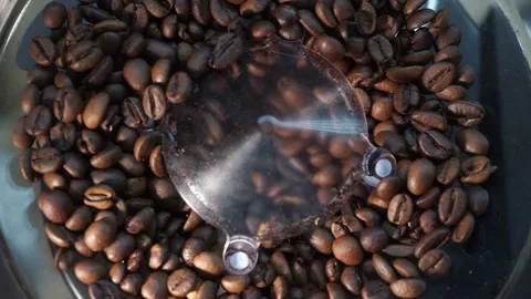 The process of making coffee Stock Footage 163567094