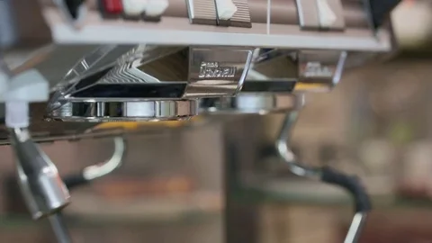 The process of making coffee : grilling coffee beans Stock Footage 82547211