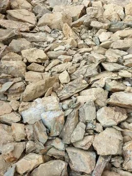 Process of making concrete pathway for walking Stock Photos