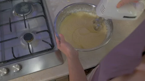 The process of making cupcakes! Stock Footage 112140586