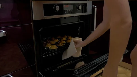 The process of making cupcakes! Stock Footage 112141039
