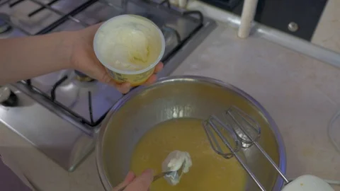 The process of making cupcakes! Stock Footage 112141047