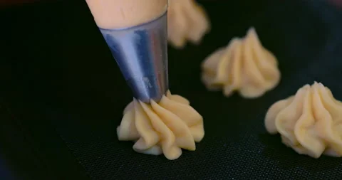 Process of making a delicious bread or dessert on home kitchen. Stock Footage 158211538