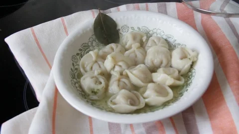 The process of making dumplings Video stock 72374625