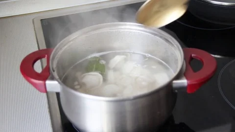 The process of making dumplings Video stock 72374681