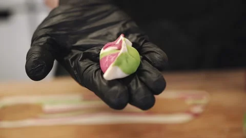 The process of making dumplings. Stock Footage 147571824