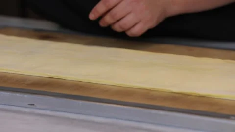 Process of making gata with died fruits 8 Stock-Footage 314974922