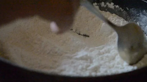 The process of making halva Stock Footage 94774094