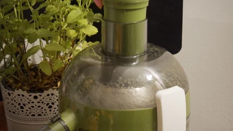 Process of making healthy smoothie Stock Footage 107810591