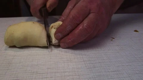 The process of making homemade baked goods. Cooking at home. Stock Footage 169404697