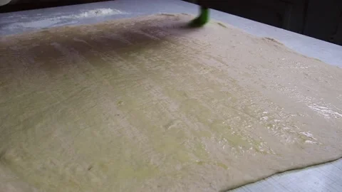 The process of making homemade baked goods. Cooking at home. Stock Footage 169404832