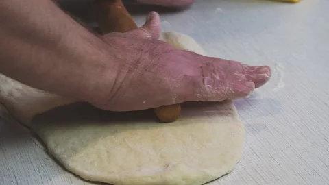 The process of making homemade baked goods. Cooking at home. Stock Footage 169404954
